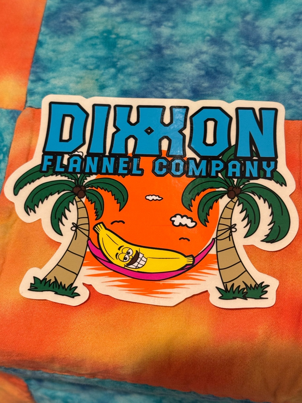 Dixxon Flannel Company sticker